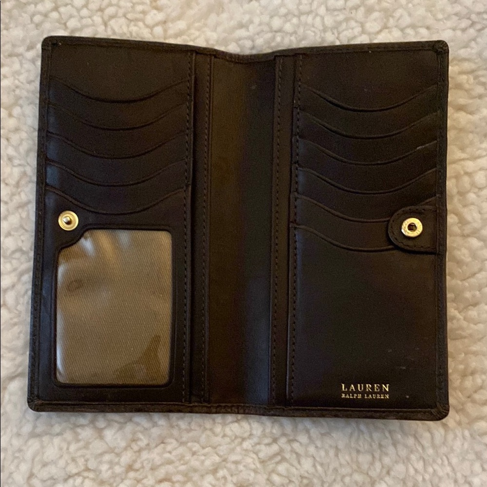 Ralph Lauren Black Leather Wallet